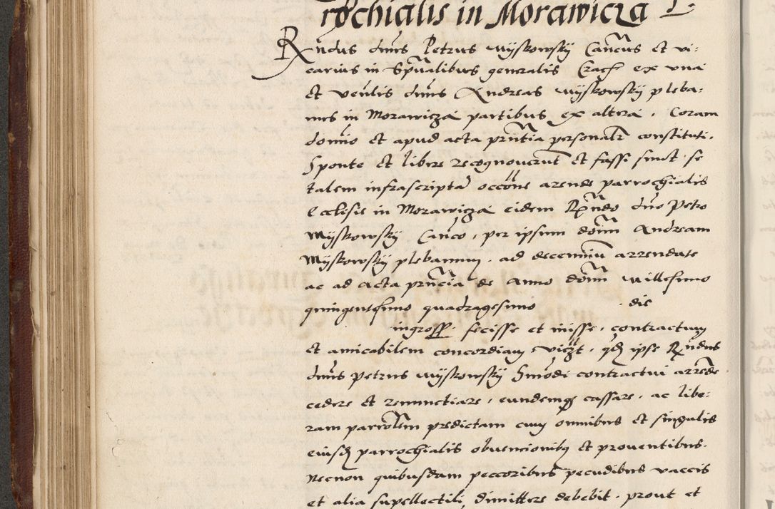 Zdjęcie nr 216 dla obiektu archiwalnego: Acta actorum causarum, sententiarum, obligationum et mandatorum coram reverendo patre et domini nostri domini Pauli divina providencia pape tertii, anno decimo quarto, a die et mense infrascriptis foeliciter continuantur. Annus coronancionis Pauli papae tercii a die tercia mensis Novembris inchoatur