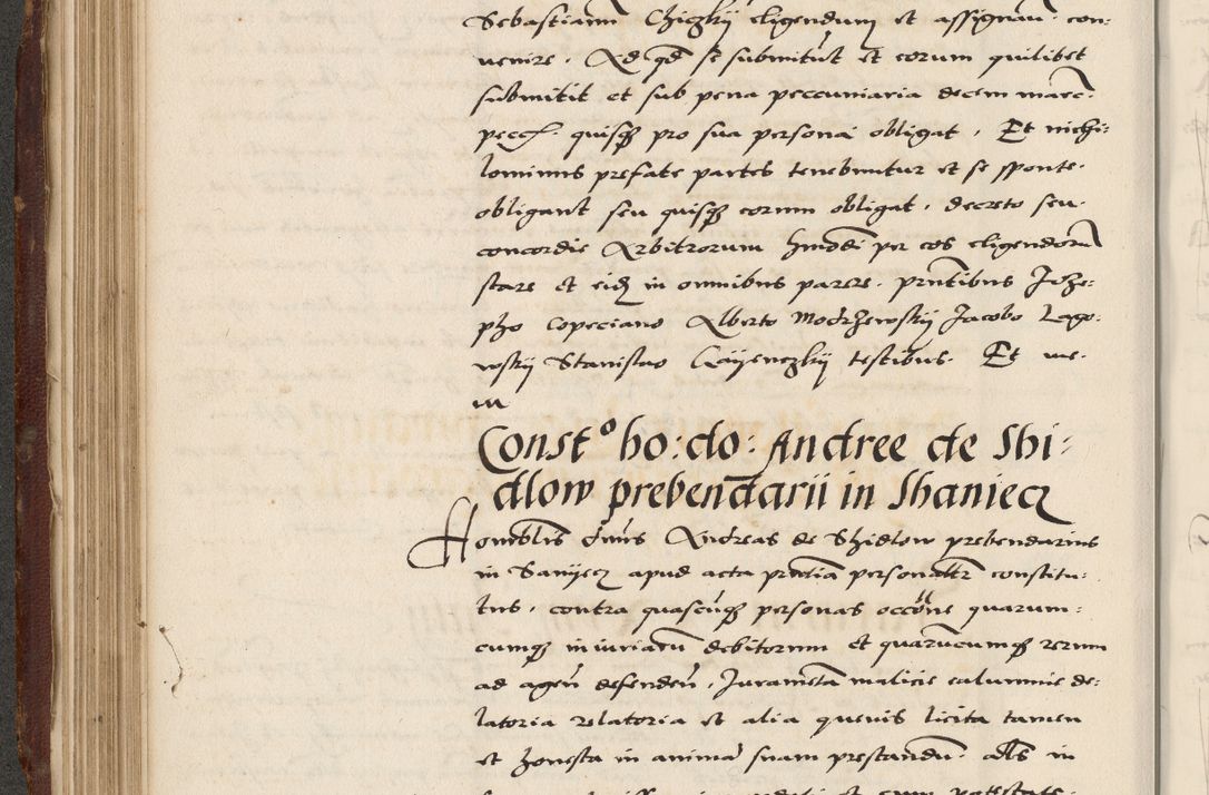 Zdjęcie nr 214 dla obiektu archiwalnego: Acta actorum causarum, sententiarum, obligationum et mandatorum coram reverendo patre et domini nostri domini Pauli divina providencia pape tertii, anno decimo quarto, a die et mense infrascriptis foeliciter continuantur. Annus coronancionis Pauli papae tercii a die tercia mensis Novembris inchoatur