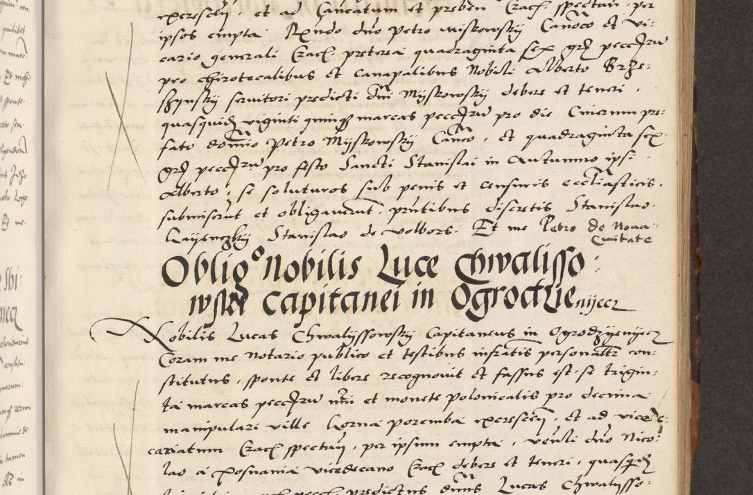 Zdjęcie nr 215 dla obiektu archiwalnego: Acta actorum causarum, sententiarum, obligationum et mandatorum coram reverendo patre et domini nostri domini Pauli divina providencia pape tertii, anno decimo quarto, a die et mense infrascriptis foeliciter continuantur. Annus coronancionis Pauli papae tercii a die tercia mensis Novembris inchoatur