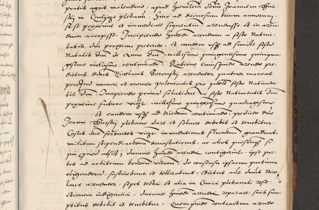 Zdjęcie nr 211 dla obiektu archiwalnego: Acta actorum causarum, sententiarum, obligationum et mandatorum coram reverendo patre et domini nostri domini Pauli divina providencia pape tertii, anno decimo quarto, a die et mense infrascriptis foeliciter continuantur. Annus coronancionis Pauli papae tercii a die tercia mensis Novembris inchoatur