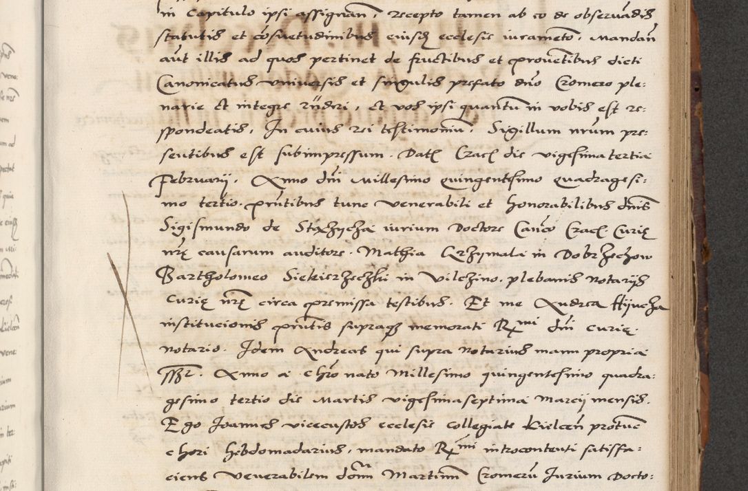 Zdjęcie nr 407 dla obiektu archiwalnego: Acta actorum causarum, sententiarum, obligationum et mandatorum coram reverendo patre et domini nostri domini Pauli divina providencia pape tertii, anno decimo quarto, a die et mense infrascriptis foeliciter continuantur. Annus coronancionis Pauli papae tercii a die tercia mensis Novembris inchoatur