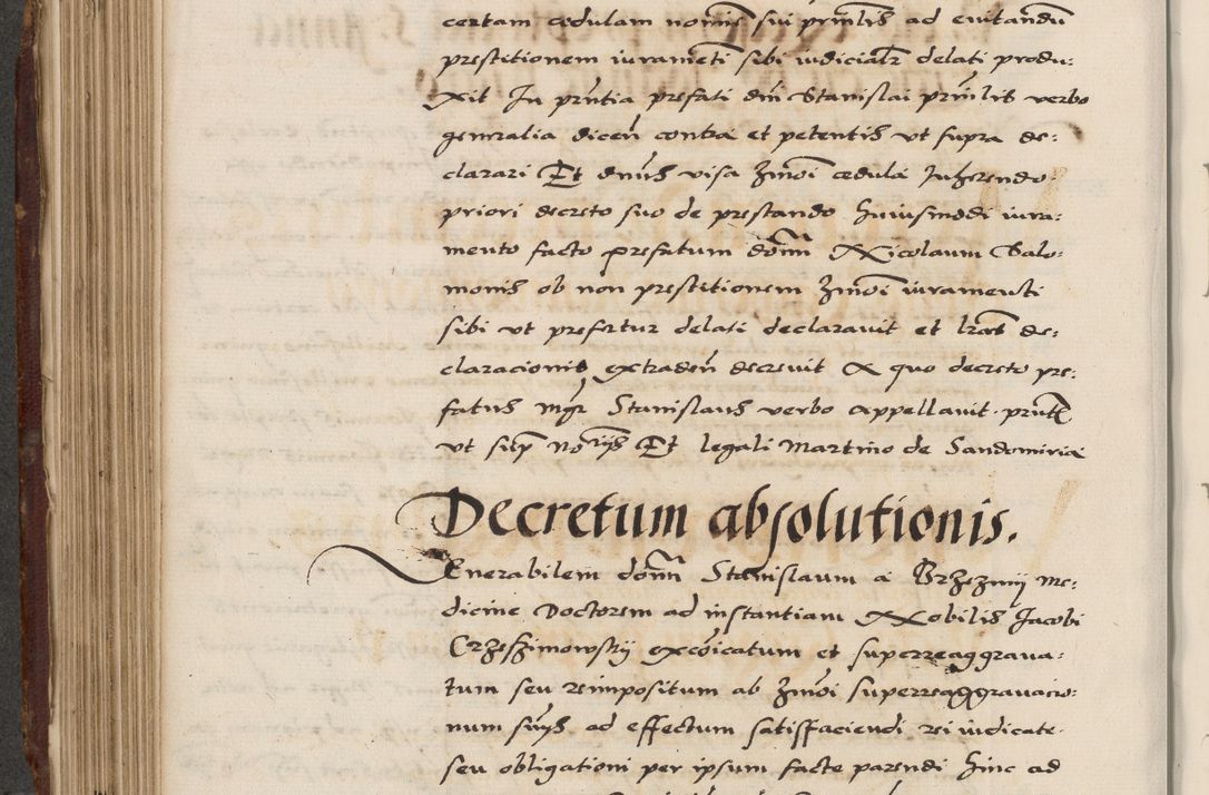 Zdjęcie nr 410 dla obiektu archiwalnego: Acta actorum causarum, sententiarum, obligationum et mandatorum coram reverendo patre et domini nostri domini Pauli divina providencia pape tertii, anno decimo quarto, a die et mense infrascriptis foeliciter continuantur. Annus coronancionis Pauli papae tercii a die tercia mensis Novembris inchoatur