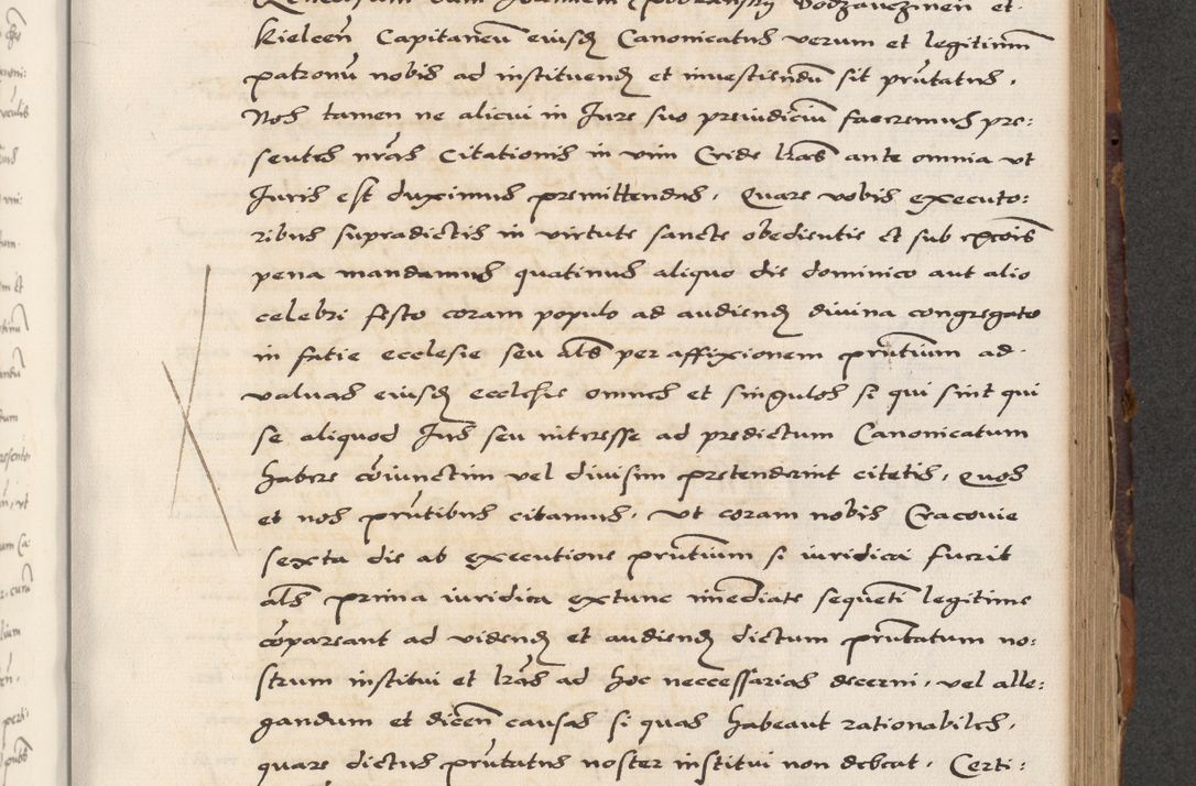 Zdjęcie nr 405 dla obiektu archiwalnego: Acta actorum causarum, sententiarum, obligationum et mandatorum coram reverendo patre et domini nostri domini Pauli divina providencia pape tertii, anno decimo quarto, a die et mense infrascriptis foeliciter continuantur. Annus coronancionis Pauli papae tercii a die tercia mensis Novembris inchoatur