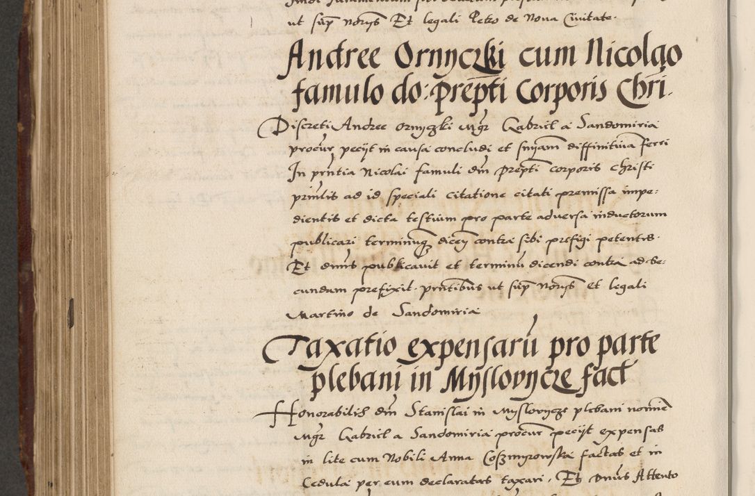 Zdjęcie nr 596 dla obiektu archiwalnego: Acta actorum causarum, sententiarum, obligationum et mandatorum coram reverendo patre et domini nostri domini Pauli divina providencia pape tertii, anno decimo quarto, a die et mense infrascriptis foeliciter continuantur. Annus coronancionis Pauli papae tercii a die tercia mensis Novembris inchoatur