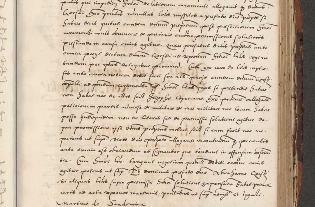 Zdjęcie nr 591 dla obiektu archiwalnego: Acta actorum causarum, sententiarum, obligationum et mandatorum coram reverendo patre et domini nostri domini Pauli divina providencia pape tertii, anno decimo quarto, a die et mense infrascriptis foeliciter continuantur. Annus coronancionis Pauli papae tercii a die tercia mensis Novembris inchoatur