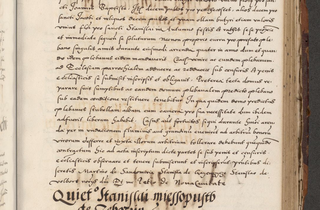 Zdjęcie nr 587 dla obiektu archiwalnego: Acta actorum causarum, sententiarum, obligationum et mandatorum coram reverendo patre et domini nostri domini Pauli divina providencia pape tertii, anno decimo quarto, a die et mense infrascriptis foeliciter continuantur. Annus coronancionis Pauli papae tercii a die tercia mensis Novembris inchoatur