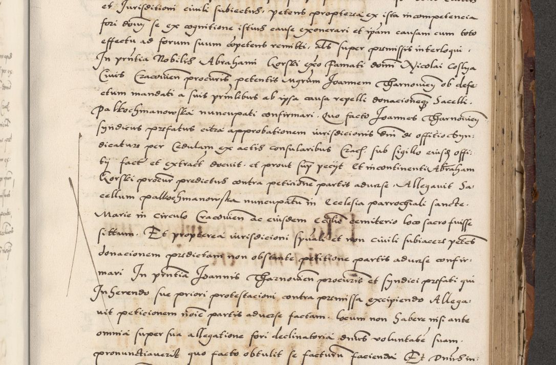 Zdjęcie nr 589 dla obiektu archiwalnego: Acta actorum causarum, sententiarum, obligationum et mandatorum coram reverendo patre et domini nostri domini Pauli divina providencia pape tertii, anno decimo quarto, a die et mense infrascriptis foeliciter continuantur. Annus coronancionis Pauli papae tercii a die tercia mensis Novembris inchoatur