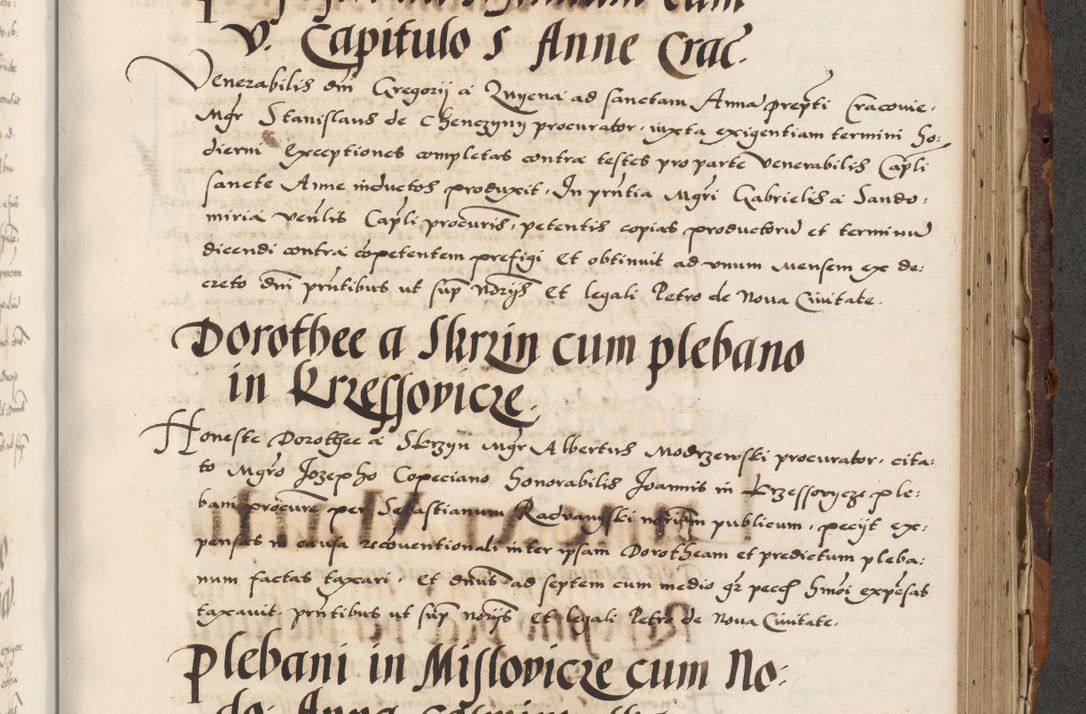 Zdjęcie nr 579 dla obiektu archiwalnego: Acta actorum causarum, sententiarum, obligationum et mandatorum coram reverendo patre et domini nostri domini Pauli divina providencia pape tertii, anno decimo quarto, a die et mense infrascriptis foeliciter continuantur. Annus coronancionis Pauli papae tercii a die tercia mensis Novembris inchoatur