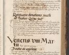 Zdjęcie nr 575 dla obiektu archiwalnego: Acta actorum causarum, sententiarum, obligationum et mandatorum coram reverendo patre et domini nostri domini Pauli divina providencia pape tertii, anno decimo quarto, a die et mense infrascriptis foeliciter continuantur. Annus coronancionis Pauli papae tercii a die tercia mensis Novembris inchoatur