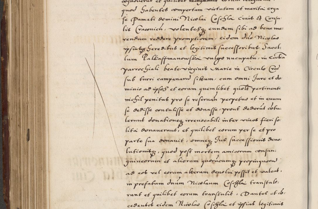 Zdjęcie nr 570 dla obiektu archiwalnego: Acta actorum causarum, sententiarum, obligationum et mandatorum coram reverendo patre et domini nostri domini Pauli divina providencia pape tertii, anno decimo quarto, a die et mense infrascriptis foeliciter continuantur. Annus coronancionis Pauli papae tercii a die tercia mensis Novembris inchoatur