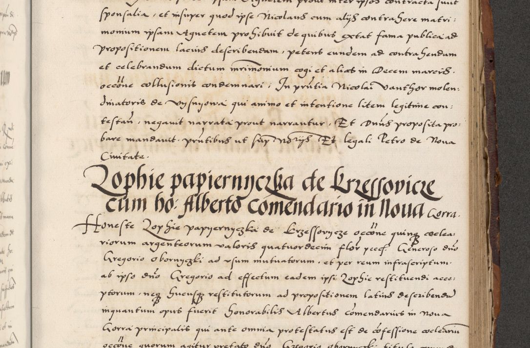 Zdjęcie nr 567 dla obiektu archiwalnego: Acta actorum causarum, sententiarum, obligationum et mandatorum coram reverendo patre et domini nostri domini Pauli divina providencia pape tertii, anno decimo quarto, a die et mense infrascriptis foeliciter continuantur. Annus coronancionis Pauli papae tercii a die tercia mensis Novembris inchoatur