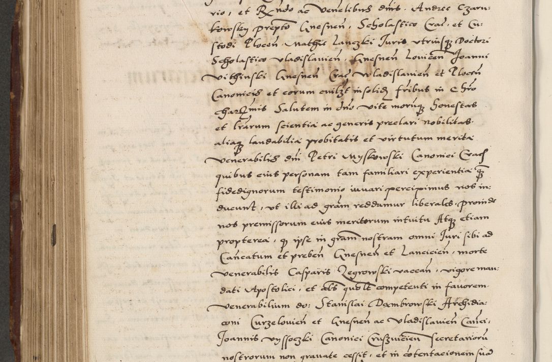 Zdjęcie nr 572 dla obiektu archiwalnego: Acta actorum causarum, sententiarum, obligationum et mandatorum coram reverendo patre et domini nostri domini Pauli divina providencia pape tertii, anno decimo quarto, a die et mense infrascriptis foeliciter continuantur. Annus coronancionis Pauli papae tercii a die tercia mensis Novembris inchoatur
