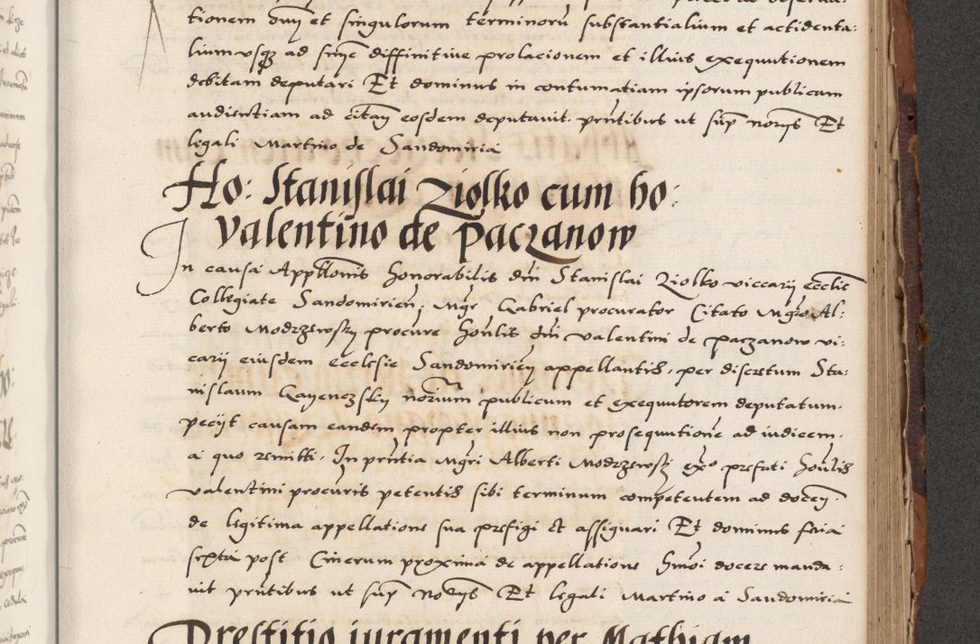 Zdjęcie nr 565 dla obiektu archiwalnego: Acta actorum causarum, sententiarum, obligationum et mandatorum coram reverendo patre et domini nostri domini Pauli divina providencia pape tertii, anno decimo quarto, a die et mense infrascriptis foeliciter continuantur. Annus coronancionis Pauli papae tercii a die tercia mensis Novembris inchoatur
