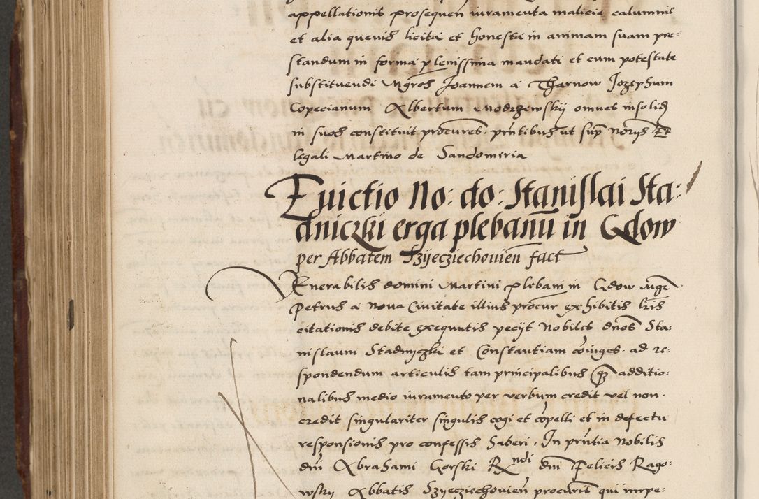 Zdjęcie nr 558 dla obiektu archiwalnego: Acta actorum causarum, sententiarum, obligationum et mandatorum coram reverendo patre et domini nostri domini Pauli divina providencia pape tertii, anno decimo quarto, a die et mense infrascriptis foeliciter continuantur. Annus coronancionis Pauli papae tercii a die tercia mensis Novembris inchoatur