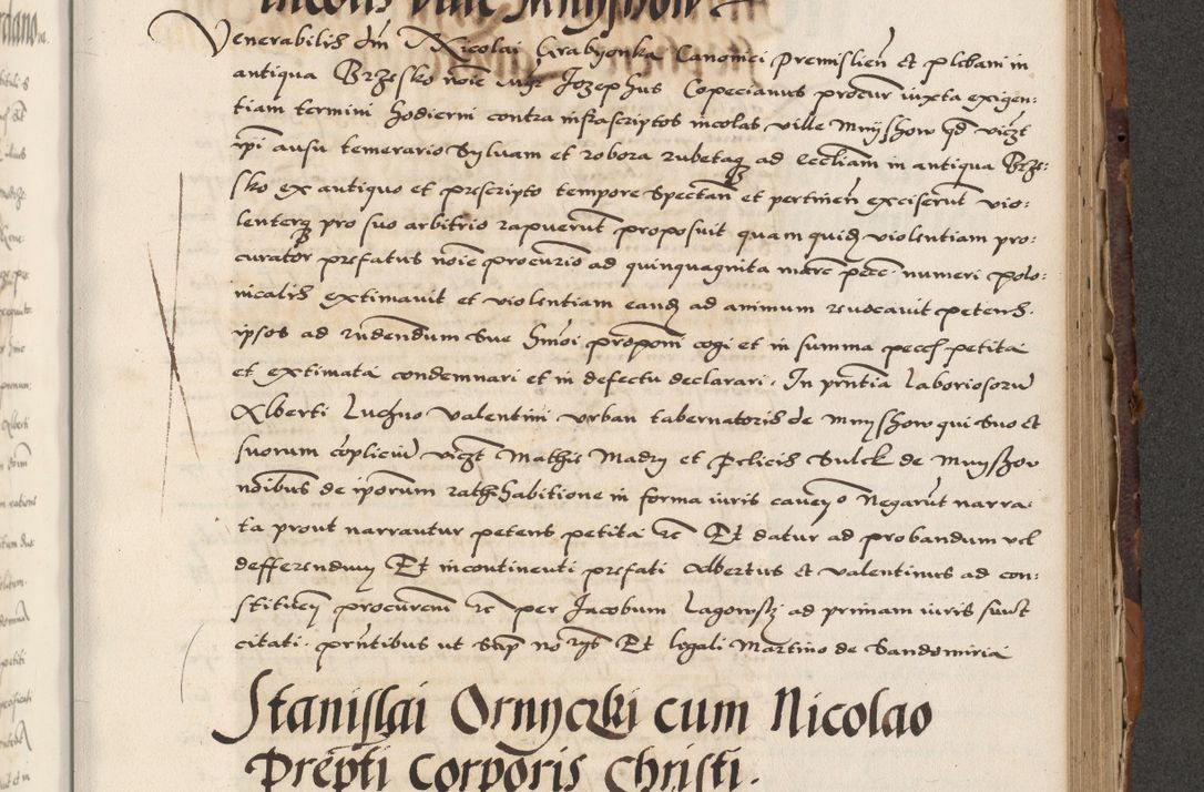 Zdjęcie nr 555 dla obiektu archiwalnego: Acta actorum causarum, sententiarum, obligationum et mandatorum coram reverendo patre et domini nostri domini Pauli divina providencia pape tertii, anno decimo quarto, a die et mense infrascriptis foeliciter continuantur. Annus coronancionis Pauli papae tercii a die tercia mensis Novembris inchoatur