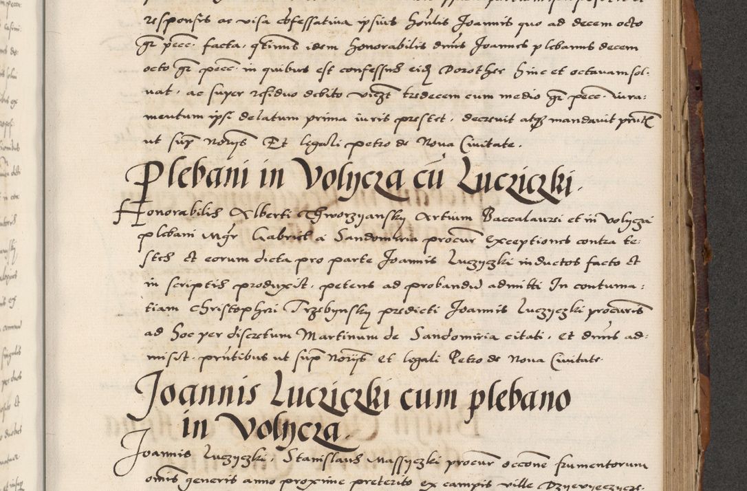 Zdjęcie nr 549 dla obiektu archiwalnego: Acta actorum causarum, sententiarum, obligationum et mandatorum coram reverendo patre et domini nostri domini Pauli divina providencia pape tertii, anno decimo quarto, a die et mense infrascriptis foeliciter continuantur. Annus coronancionis Pauli papae tercii a die tercia mensis Novembris inchoatur