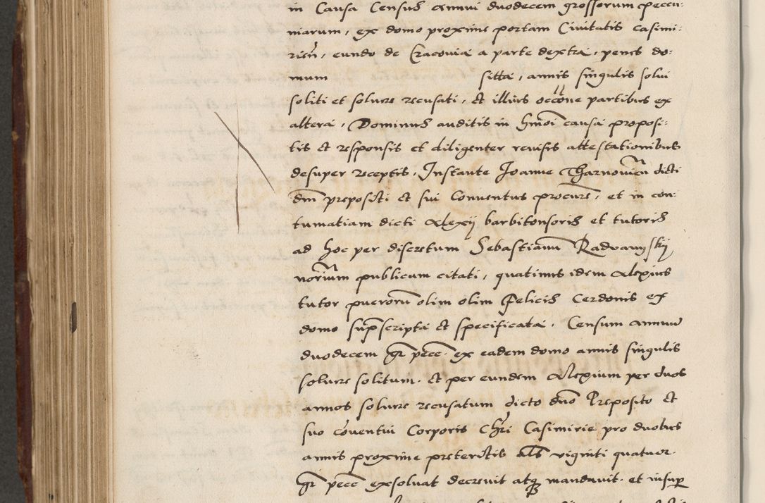 Zdjęcie nr 548 dla obiektu archiwalnego: Acta actorum causarum, sententiarum, obligationum et mandatorum coram reverendo patre et domini nostri domini Pauli divina providencia pape tertii, anno decimo quarto, a die et mense infrascriptis foeliciter continuantur. Annus coronancionis Pauli papae tercii a die tercia mensis Novembris inchoatur