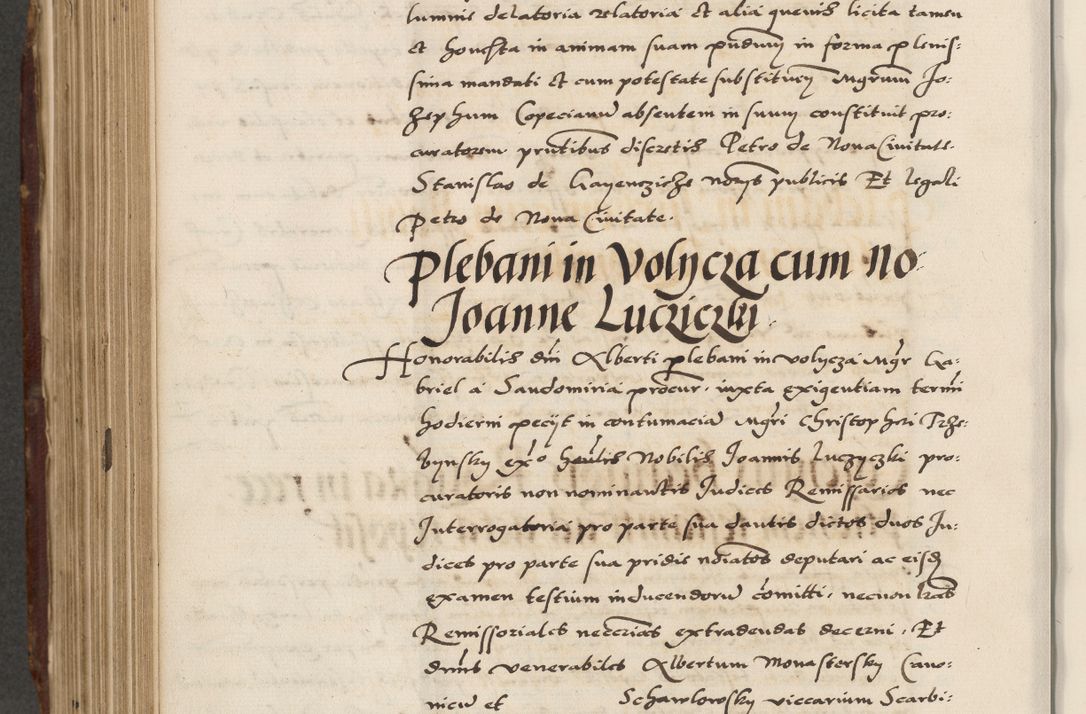 Zdjęcie nr 542 dla obiektu archiwalnego: Acta actorum causarum, sententiarum, obligationum et mandatorum coram reverendo patre et domini nostri domini Pauli divina providencia pape tertii, anno decimo quarto, a die et mense infrascriptis foeliciter continuantur. Annus coronancionis Pauli papae tercii a die tercia mensis Novembris inchoatur
