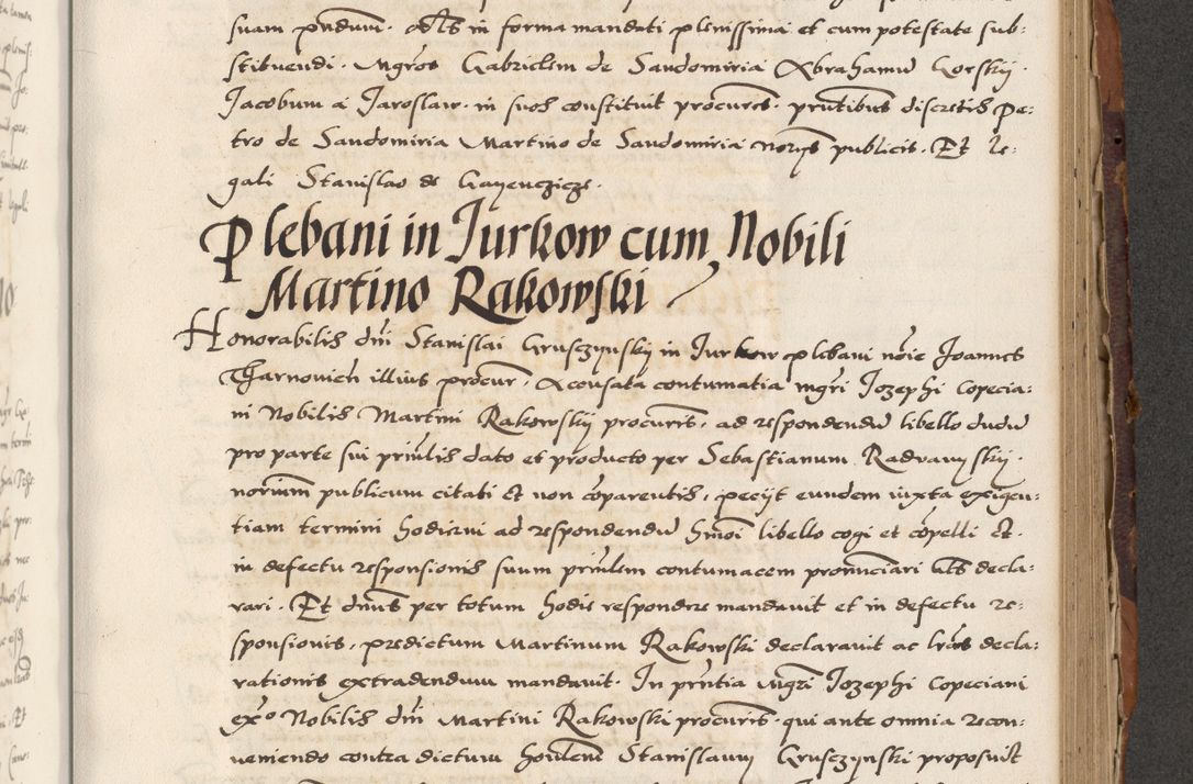 Zdjęcie nr 543 dla obiektu archiwalnego: Acta actorum causarum, sententiarum, obligationum et mandatorum coram reverendo patre et domini nostri domini Pauli divina providencia pape tertii, anno decimo quarto, a die et mense infrascriptis foeliciter continuantur. Annus coronancionis Pauli papae tercii a die tercia mensis Novembris inchoatur