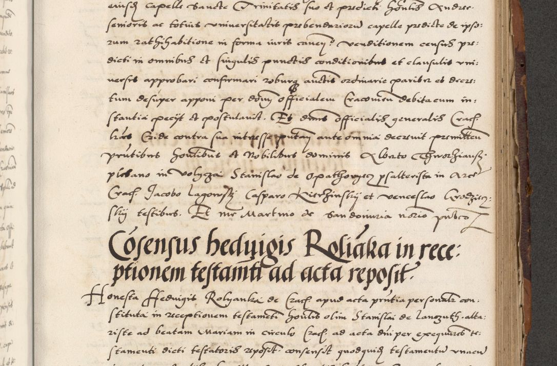 Zdjęcie nr 541 dla obiektu archiwalnego: Acta actorum causarum, sententiarum, obligationum et mandatorum coram reverendo patre et domini nostri domini Pauli divina providencia pape tertii, anno decimo quarto, a die et mense infrascriptis foeliciter continuantur. Annus coronancionis Pauli papae tercii a die tercia mensis Novembris inchoatur
