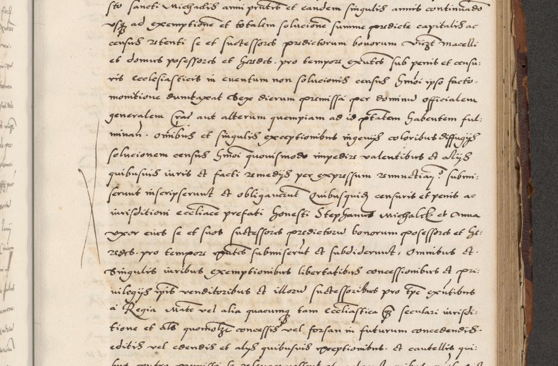 Zdjęcie nr 539 dla obiektu archiwalnego: Acta actorum causarum, sententiarum, obligationum et mandatorum coram reverendo patre et domini nostri domini Pauli divina providencia pape tertii, anno decimo quarto, a die et mense infrascriptis foeliciter continuantur. Annus coronancionis Pauli papae tercii a die tercia mensis Novembris inchoatur