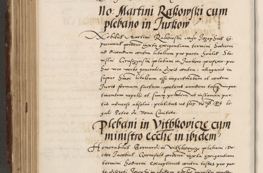 Zdjęcie nr 536 dla obiektu archiwalnego: Acta actorum causarum, sententiarum, obligationum et mandatorum coram reverendo patre et domini nostri domini Pauli divina providencia pape tertii, anno decimo quarto, a die et mense infrascriptis foeliciter continuantur. Annus coronancionis Pauli papae tercii a die tercia mensis Novembris inchoatur