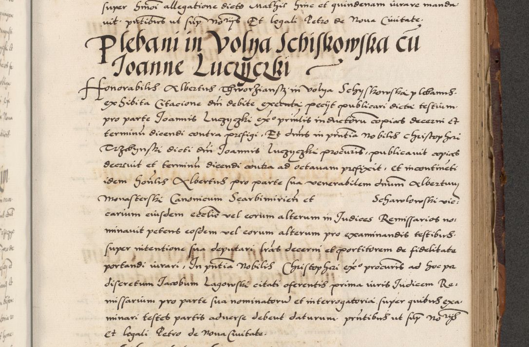 Zdjęcie nr 535 dla obiektu archiwalnego: Acta actorum causarum, sententiarum, obligationum et mandatorum coram reverendo patre et domini nostri domini Pauli divina providencia pape tertii, anno decimo quarto, a die et mense infrascriptis foeliciter continuantur. Annus coronancionis Pauli papae tercii a die tercia mensis Novembris inchoatur