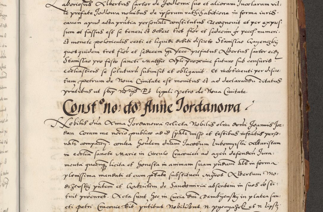 Zdjęcie nr 533 dla obiektu archiwalnego: Acta actorum causarum, sententiarum, obligationum et mandatorum coram reverendo patre et domini nostri domini Pauli divina providencia pape tertii, anno decimo quarto, a die et mense infrascriptis foeliciter continuantur. Annus coronancionis Pauli papae tercii a die tercia mensis Novembris inchoatur