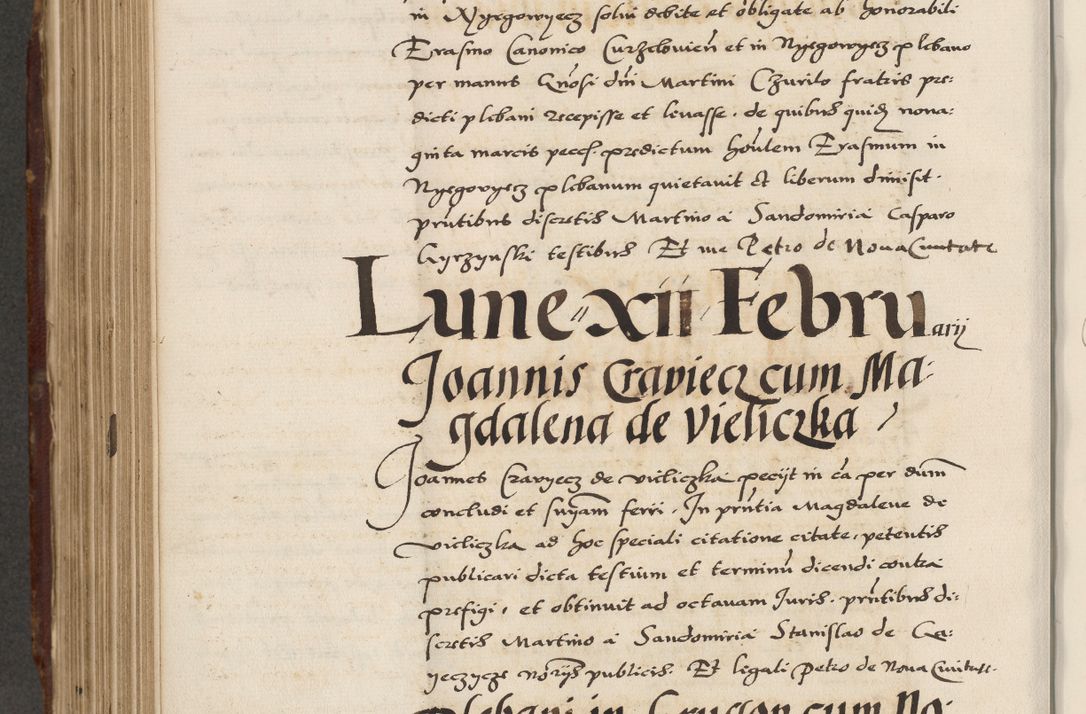 Zdjęcie nr 526 dla obiektu archiwalnego: Acta actorum causarum, sententiarum, obligationum et mandatorum coram reverendo patre et domini nostri domini Pauli divina providencia pape tertii, anno decimo quarto, a die et mense infrascriptis foeliciter continuantur. Annus coronancionis Pauli papae tercii a die tercia mensis Novembris inchoatur