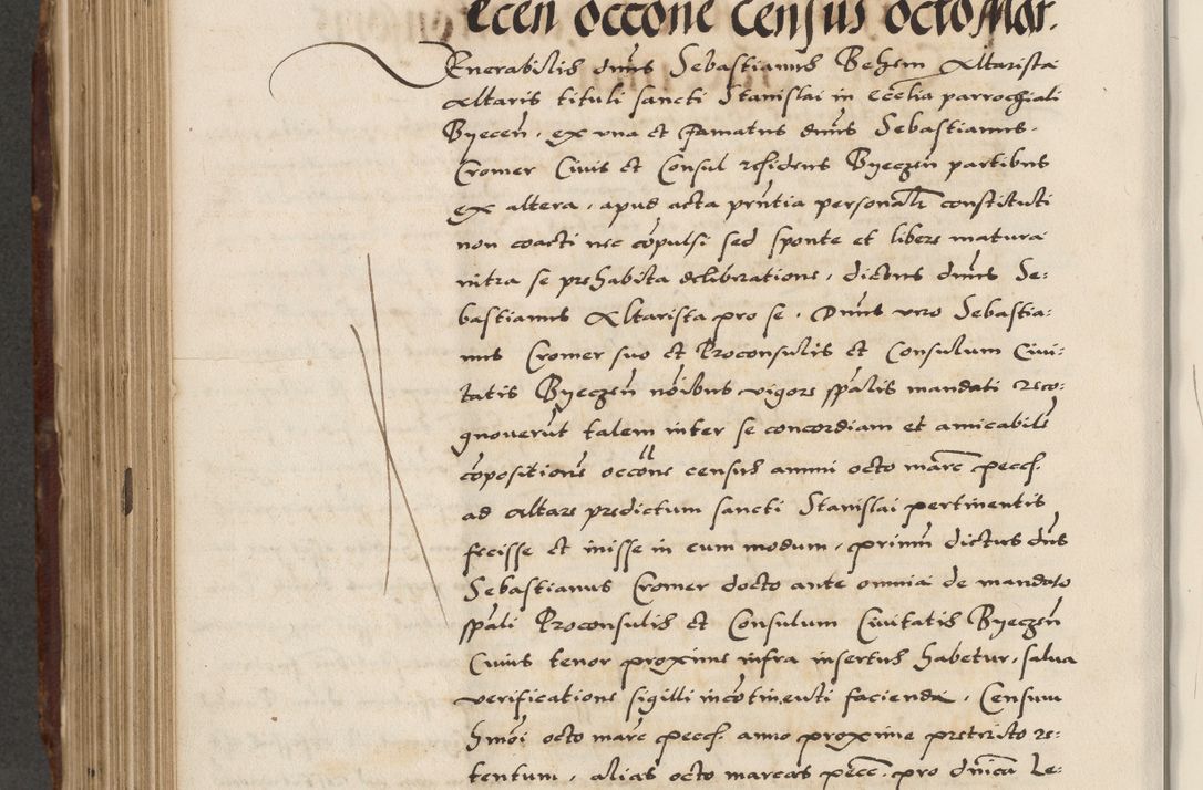 Zdjęcie nr 522 dla obiektu archiwalnego: Acta actorum causarum, sententiarum, obligationum et mandatorum coram reverendo patre et domini nostri domini Pauli divina providencia pape tertii, anno decimo quarto, a die et mense infrascriptis foeliciter continuantur. Annus coronancionis Pauli papae tercii a die tercia mensis Novembris inchoatur