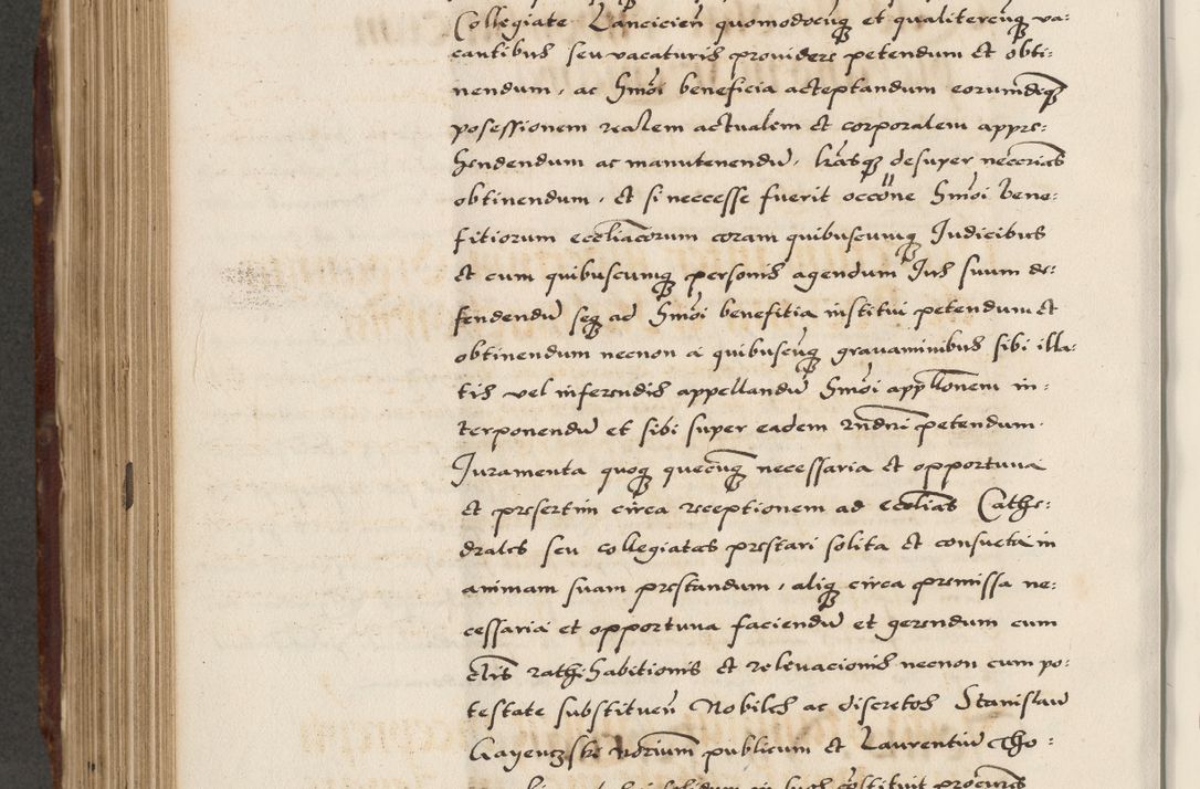 Zdjęcie nr 518 dla obiektu archiwalnego: Acta actorum causarum, sententiarum, obligationum et mandatorum coram reverendo patre et domini nostri domini Pauli divina providencia pape tertii, anno decimo quarto, a die et mense infrascriptis foeliciter continuantur. Annus coronancionis Pauli papae tercii a die tercia mensis Novembris inchoatur