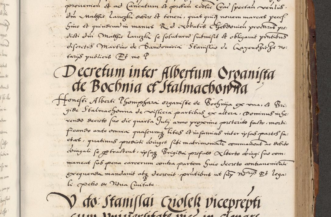 Zdjęcie nr 519 dla obiektu archiwalnego: Acta actorum causarum, sententiarum, obligationum et mandatorum coram reverendo patre et domini nostri domini Pauli divina providencia pape tertii, anno decimo quarto, a die et mense infrascriptis foeliciter continuantur. Annus coronancionis Pauli papae tercii a die tercia mensis Novembris inchoatur