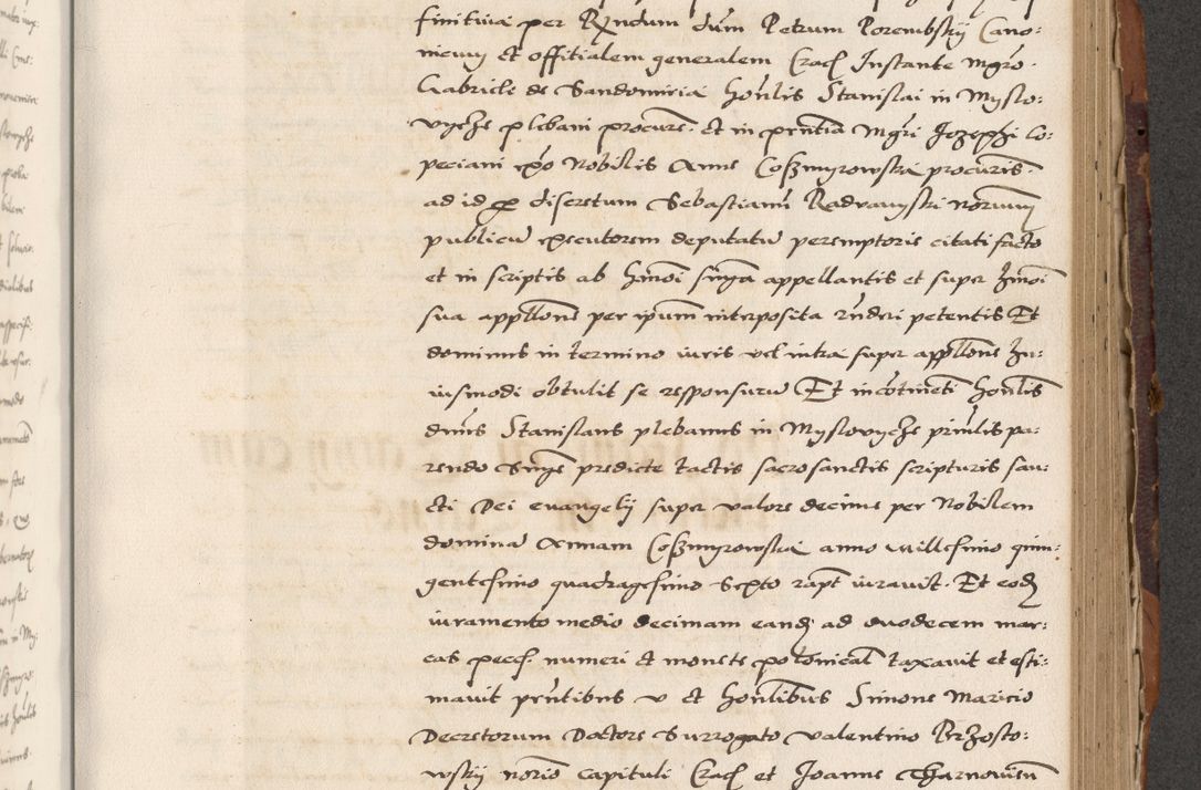 Zdjęcie nr 515 dla obiektu archiwalnego: Acta actorum causarum, sententiarum, obligationum et mandatorum coram reverendo patre et domini nostri domini Pauli divina providencia pape tertii, anno decimo quarto, a die et mense infrascriptis foeliciter continuantur. Annus coronancionis Pauli papae tercii a die tercia mensis Novembris inchoatur