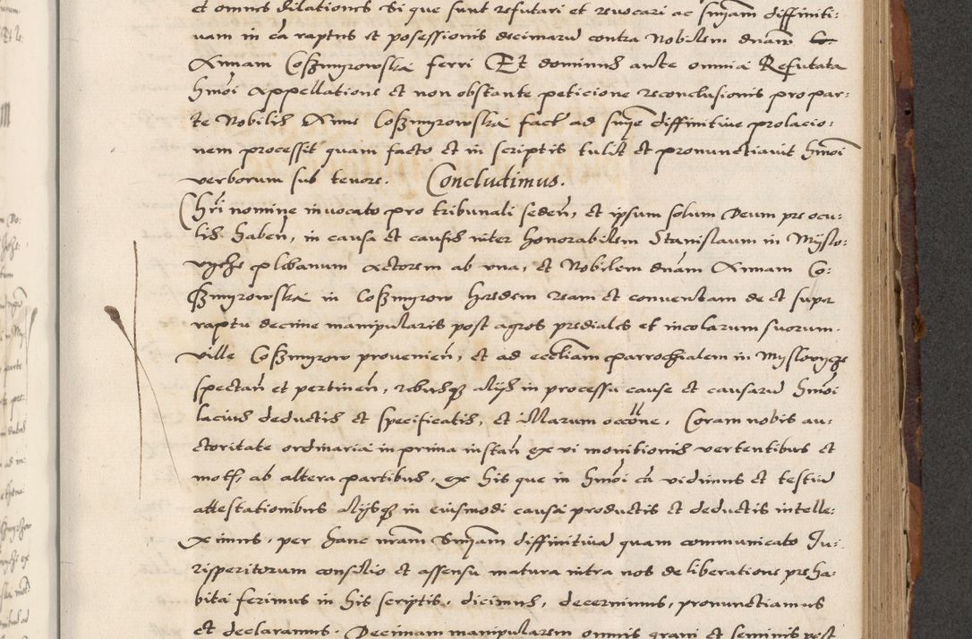 Zdjęcie nr 513 dla obiektu archiwalnego: Acta actorum causarum, sententiarum, obligationum et mandatorum coram reverendo patre et domini nostri domini Pauli divina providencia pape tertii, anno decimo quarto, a die et mense infrascriptis foeliciter continuantur. Annus coronancionis Pauli papae tercii a die tercia mensis Novembris inchoatur