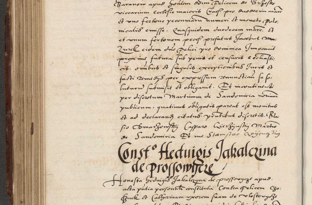 Zdjęcie nr 508 dla obiektu archiwalnego: Acta actorum causarum, sententiarum, obligationum et mandatorum coram reverendo patre et domini nostri domini Pauli divina providencia pape tertii, anno decimo quarto, a die et mense infrascriptis foeliciter continuantur. Annus coronancionis Pauli papae tercii a die tercia mensis Novembris inchoatur