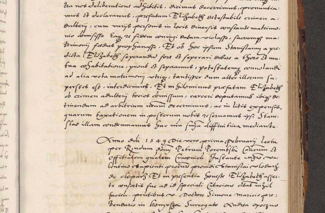 Zdjęcie nr 507 dla obiektu archiwalnego: Acta actorum causarum, sententiarum, obligationum et mandatorum coram reverendo patre et domini nostri domini Pauli divina providencia pape tertii, anno decimo quarto, a die et mense infrascriptis foeliciter continuantur. Annus coronancionis Pauli papae tercii a die tercia mensis Novembris inchoatur