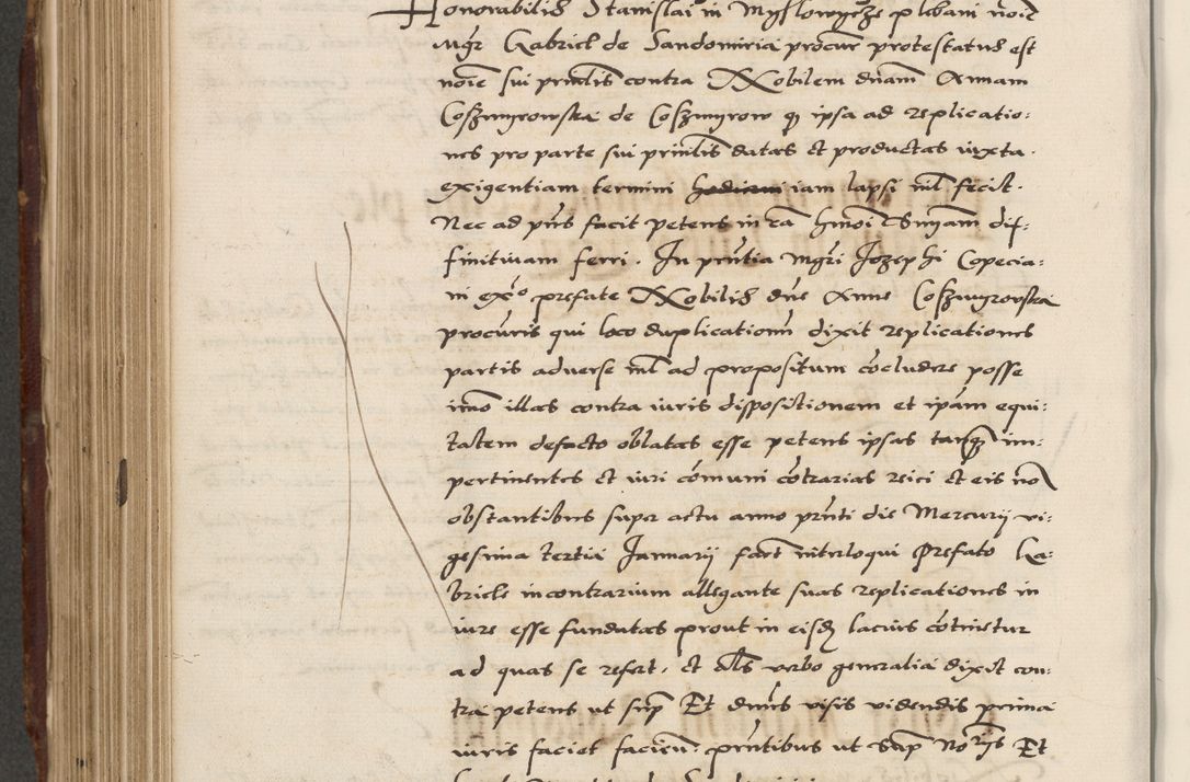 Zdjęcie nr 506 dla obiektu archiwalnego: Acta actorum causarum, sententiarum, obligationum et mandatorum coram reverendo patre et domini nostri domini Pauli divina providencia pape tertii, anno decimo quarto, a die et mense infrascriptis foeliciter continuantur. Annus coronancionis Pauli papae tercii a die tercia mensis Novembris inchoatur