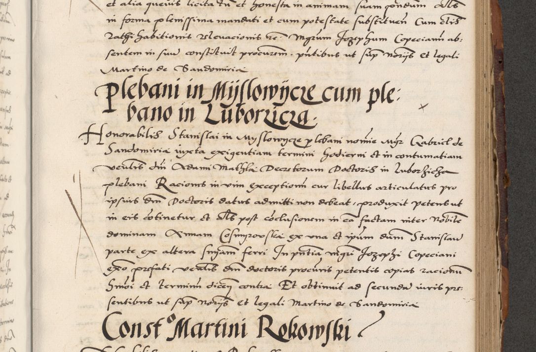 Zdjęcie nr 505 dla obiektu archiwalnego: Acta actorum causarum, sententiarum, obligationum et mandatorum coram reverendo patre et domini nostri domini Pauli divina providencia pape tertii, anno decimo quarto, a die et mense infrascriptis foeliciter continuantur. Annus coronancionis Pauli papae tercii a die tercia mensis Novembris inchoatur