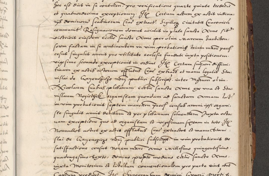 Zdjęcie nr 503 dla obiektu archiwalnego: Acta actorum causarum, sententiarum, obligationum et mandatorum coram reverendo patre et domini nostri domini Pauli divina providencia pape tertii, anno decimo quarto, a die et mense infrascriptis foeliciter continuantur. Annus coronancionis Pauli papae tercii a die tercia mensis Novembris inchoatur