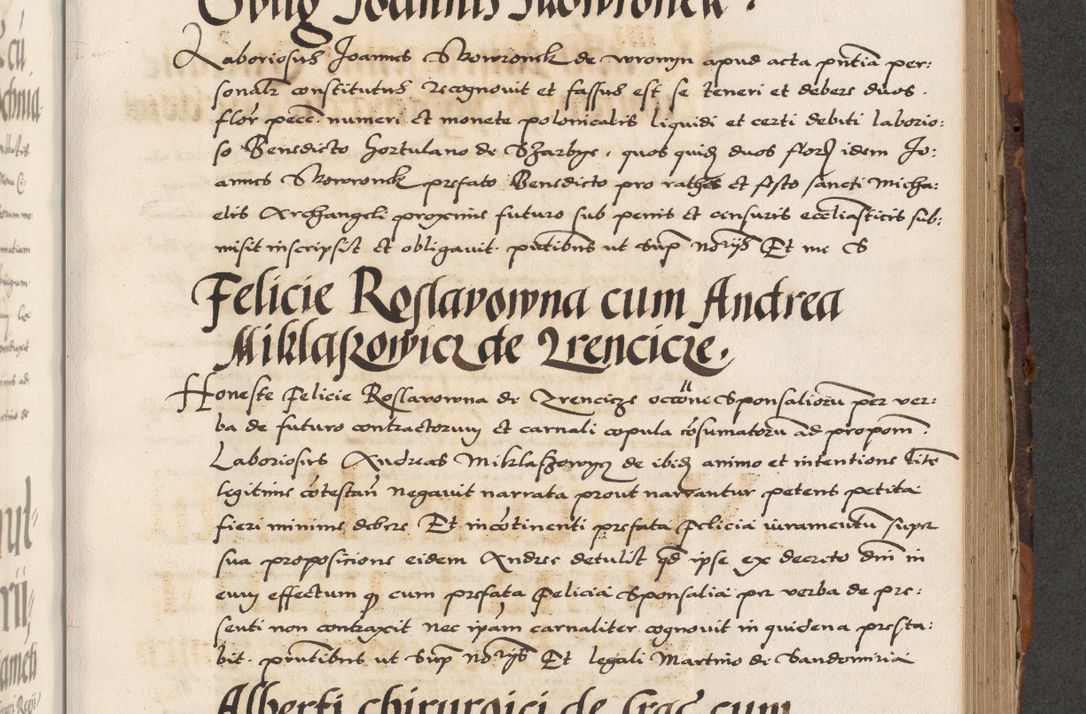 Zdjęcie nr 497 dla obiektu archiwalnego: Acta actorum causarum, sententiarum, obligationum et mandatorum coram reverendo patre et domini nostri domini Pauli divina providencia pape tertii, anno decimo quarto, a die et mense infrascriptis foeliciter continuantur. Annus coronancionis Pauli papae tercii a die tercia mensis Novembris inchoatur