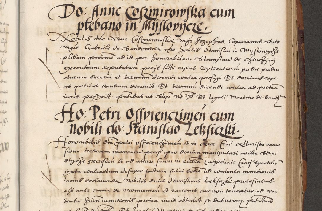 Zdjęcie nr 495 dla obiektu archiwalnego: Acta actorum causarum, sententiarum, obligationum et mandatorum coram reverendo patre et domini nostri domini Pauli divina providencia pape tertii, anno decimo quarto, a die et mense infrascriptis foeliciter continuantur. Annus coronancionis Pauli papae tercii a die tercia mensis Novembris inchoatur
