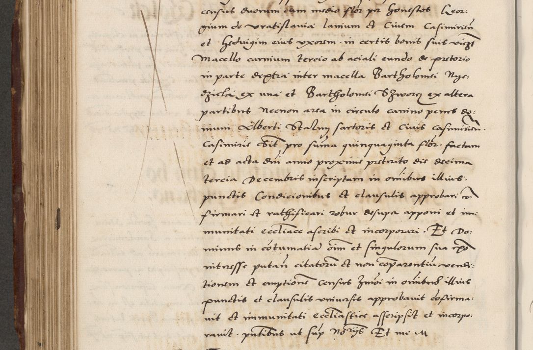 Zdjęcie nr 490 dla obiektu archiwalnego: Acta actorum causarum, sententiarum, obligationum et mandatorum coram reverendo patre et domini nostri domini Pauli divina providencia pape tertii, anno decimo quarto, a die et mense infrascriptis foeliciter continuantur. Annus coronancionis Pauli papae tercii a die tercia mensis Novembris inchoatur