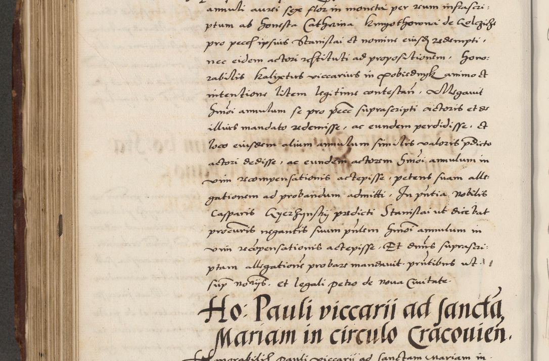 Zdjęcie nr 488 dla obiektu archiwalnego: Acta actorum causarum, sententiarum, obligationum et mandatorum coram reverendo patre et domini nostri domini Pauli divina providencia pape tertii, anno decimo quarto, a die et mense infrascriptis foeliciter continuantur. Annus coronancionis Pauli papae tercii a die tercia mensis Novembris inchoatur