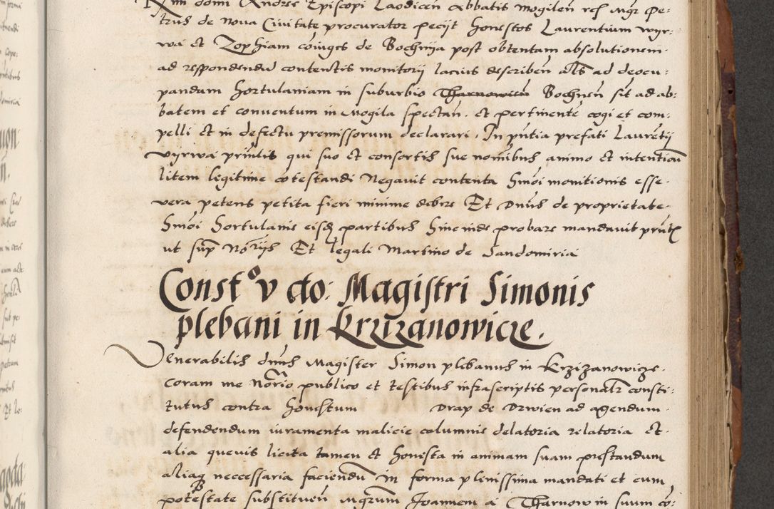 Zdjęcie nr 479 dla obiektu archiwalnego: Acta actorum causarum, sententiarum, obligationum et mandatorum coram reverendo patre et domini nostri domini Pauli divina providencia pape tertii, anno decimo quarto, a die et mense infrascriptis foeliciter continuantur. Annus coronancionis Pauli papae tercii a die tercia mensis Novembris inchoatur