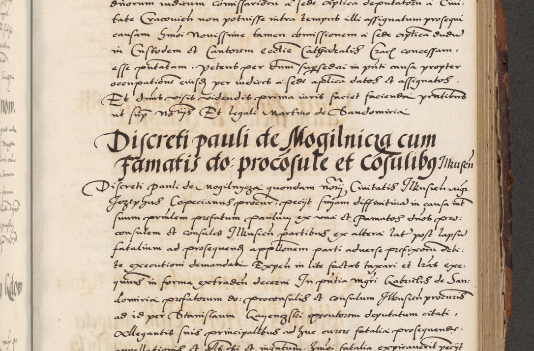 Zdjęcie nr 477 dla obiektu archiwalnego: Acta actorum causarum, sententiarum, obligationum et mandatorum coram reverendo patre et domini nostri domini Pauli divina providencia pape tertii, anno decimo quarto, a die et mense infrascriptis foeliciter continuantur. Annus coronancionis Pauli papae tercii a die tercia mensis Novembris inchoatur