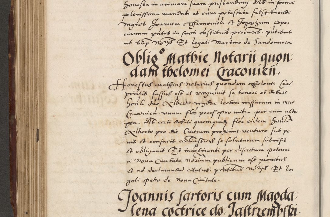 Zdjęcie nr 478 dla obiektu archiwalnego: Acta actorum causarum, sententiarum, obligationum et mandatorum coram reverendo patre et domini nostri domini Pauli divina providencia pape tertii, anno decimo quarto, a die et mense infrascriptis foeliciter continuantur. Annus coronancionis Pauli papae tercii a die tercia mensis Novembris inchoatur