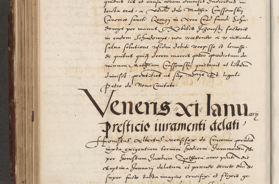 Zdjęcie nr 472 dla obiektu archiwalnego: Acta actorum causarum, sententiarum, obligationum et mandatorum coram reverendo patre et domini nostri domini Pauli divina providencia pape tertii, anno decimo quarto, a die et mense infrascriptis foeliciter continuantur. Annus coronancionis Pauli papae tercii a die tercia mensis Novembris inchoatur