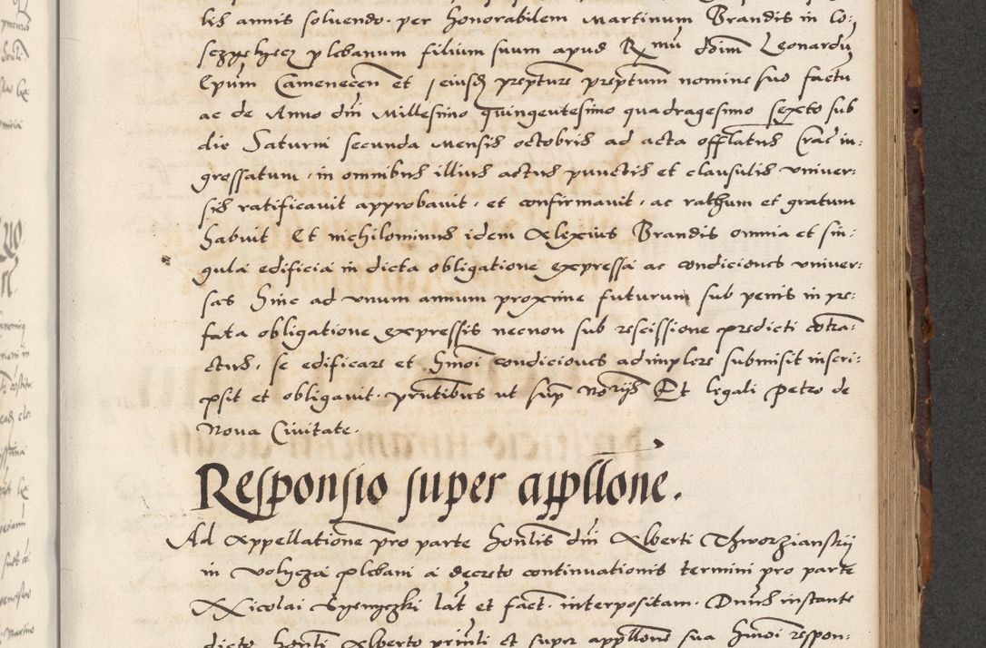 Zdjęcie nr 471 dla obiektu archiwalnego: Acta actorum causarum, sententiarum, obligationum et mandatorum coram reverendo patre et domini nostri domini Pauli divina providencia pape tertii, anno decimo quarto, a die et mense infrascriptis foeliciter continuantur. Annus coronancionis Pauli papae tercii a die tercia mensis Novembris inchoatur