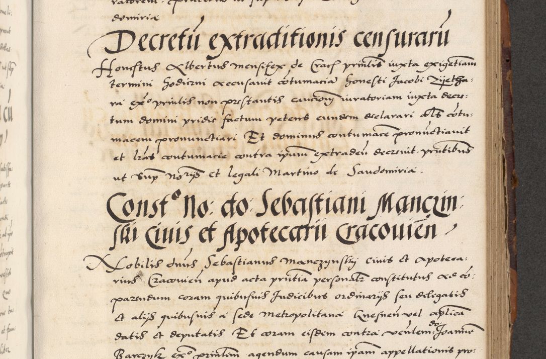 Zdjęcie nr 469 dla obiektu archiwalnego: Acta actorum causarum, sententiarum, obligationum et mandatorum coram reverendo patre et domini nostri domini Pauli divina providencia pape tertii, anno decimo quarto, a die et mense infrascriptis foeliciter continuantur. Annus coronancionis Pauli papae tercii a die tercia mensis Novembris inchoatur