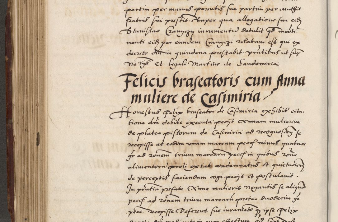 Zdjęcie nr 466 dla obiektu archiwalnego: Acta actorum causarum, sententiarum, obligationum et mandatorum coram reverendo patre et domini nostri domini Pauli divina providencia pape tertii, anno decimo quarto, a die et mense infrascriptis foeliciter continuantur. Annus coronancionis Pauli papae tercii a die tercia mensis Novembris inchoatur
